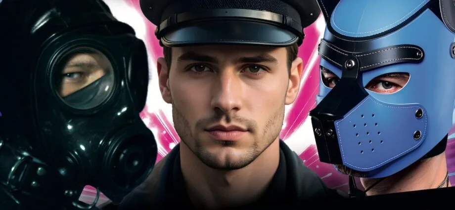 Plakat für die Triple Kink Veranstaltung mit Informationen zu Datum und Dresscode.